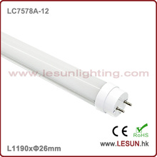 Luz del tubo de 20W 1200m m T8 LED / luz fluorescente para la alameda de compras LC7578A-12